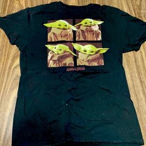 Star Wars baby Yoda T-shirt mandalorian